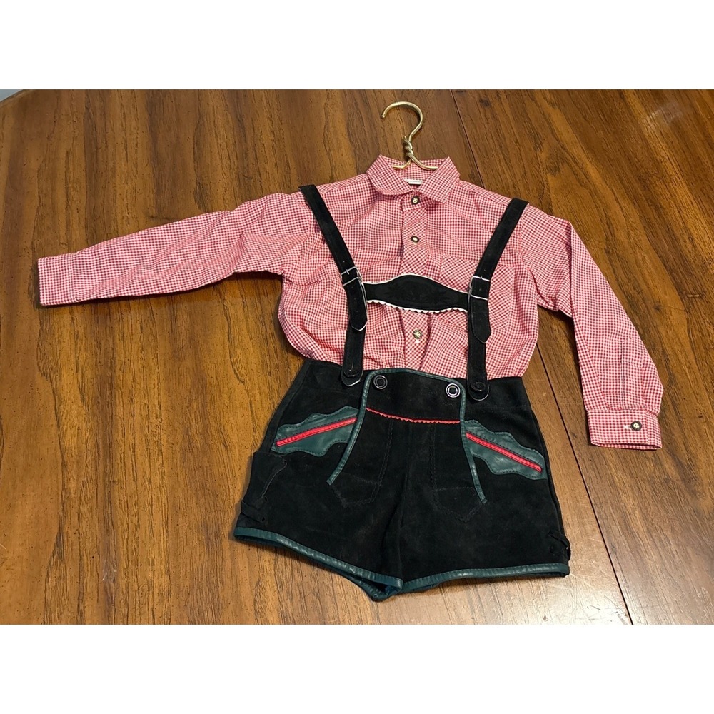 Boys‎ 2 pc. Lederhosen Outfit 4-6 Years. Oktoberfest